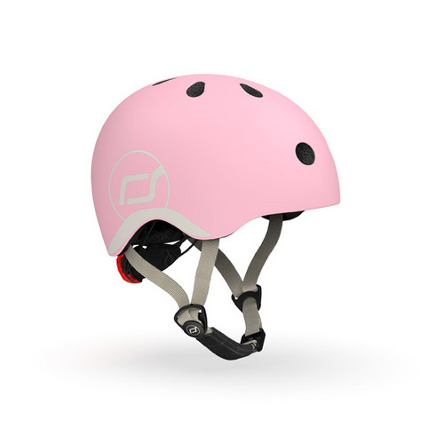 Casca de protectie pentru copii, cu sistem de reglare, Scoot & Ride Rose, XXS-S, 1 an+