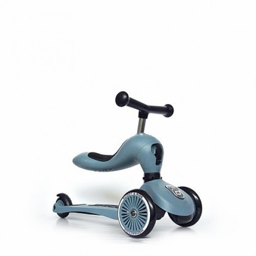 Trotineta 2-in-1 Scoot & Ride HighwayKick 1 Steel, 1-5 ani