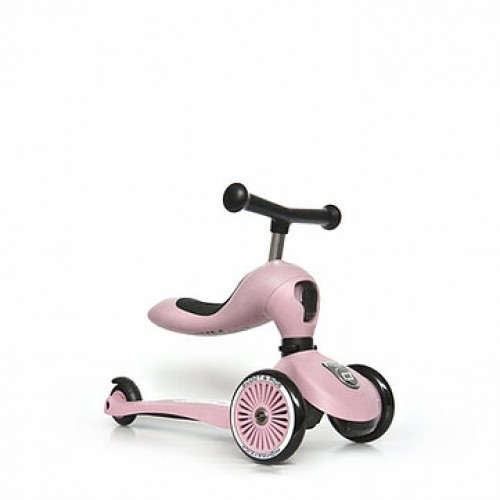 Trotineta 2-in-1 Scoot & Ride HighwayKick 1 Rose, 1-5 ani