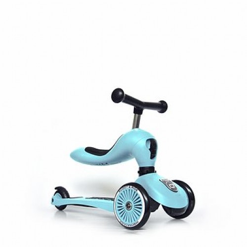 Trotineta 2-in-1 Scoot & Ride HighwayKick 1 Blueberry, 1-5 ani