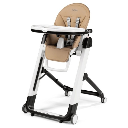 Scaun de masa 2 in 1 Siesta Follow Me Peg Perego Noce, 0 - 36 luni,