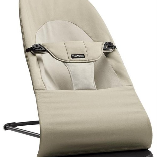 Balansoar BabyBjorn Balance Soft Khaki/Beige, Bumbac