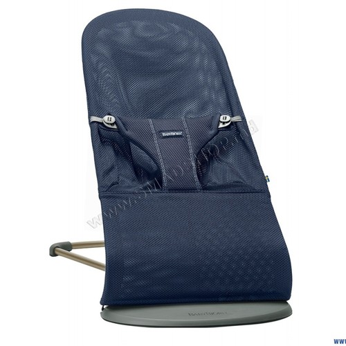 Balansoar BabyBjorn Bliss Navy Blue, Mesh