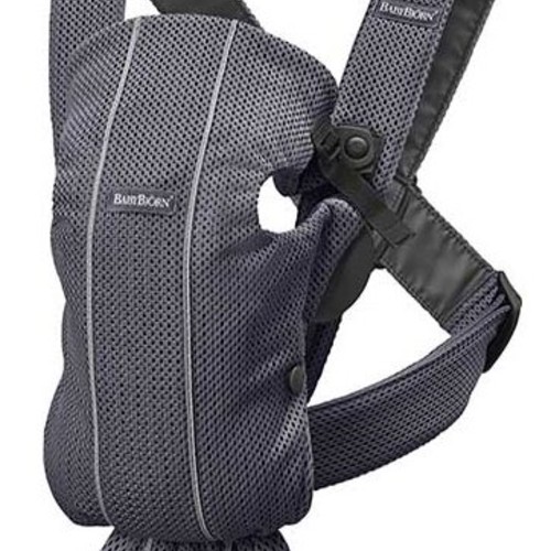 Marsupiu anatomic BabyBjorn Mini Anthracite