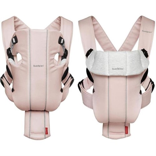 Marsupiu anatomic BabyBjorn Mini Dusty Pink