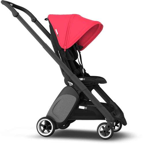 Carucior Bugaboo Ant Black/Neon-Red