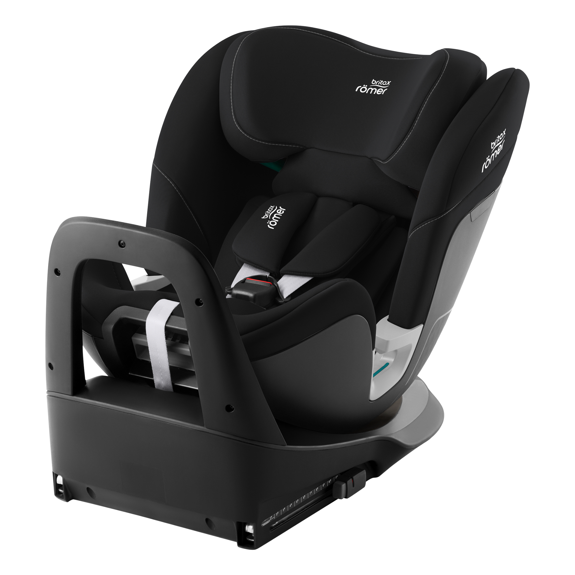 Scaun auto pentru copii Britax Römer, rotativ, 0 luni-7 ani, 40-125 cm, Isofix, SWIVEL  Frost Grey