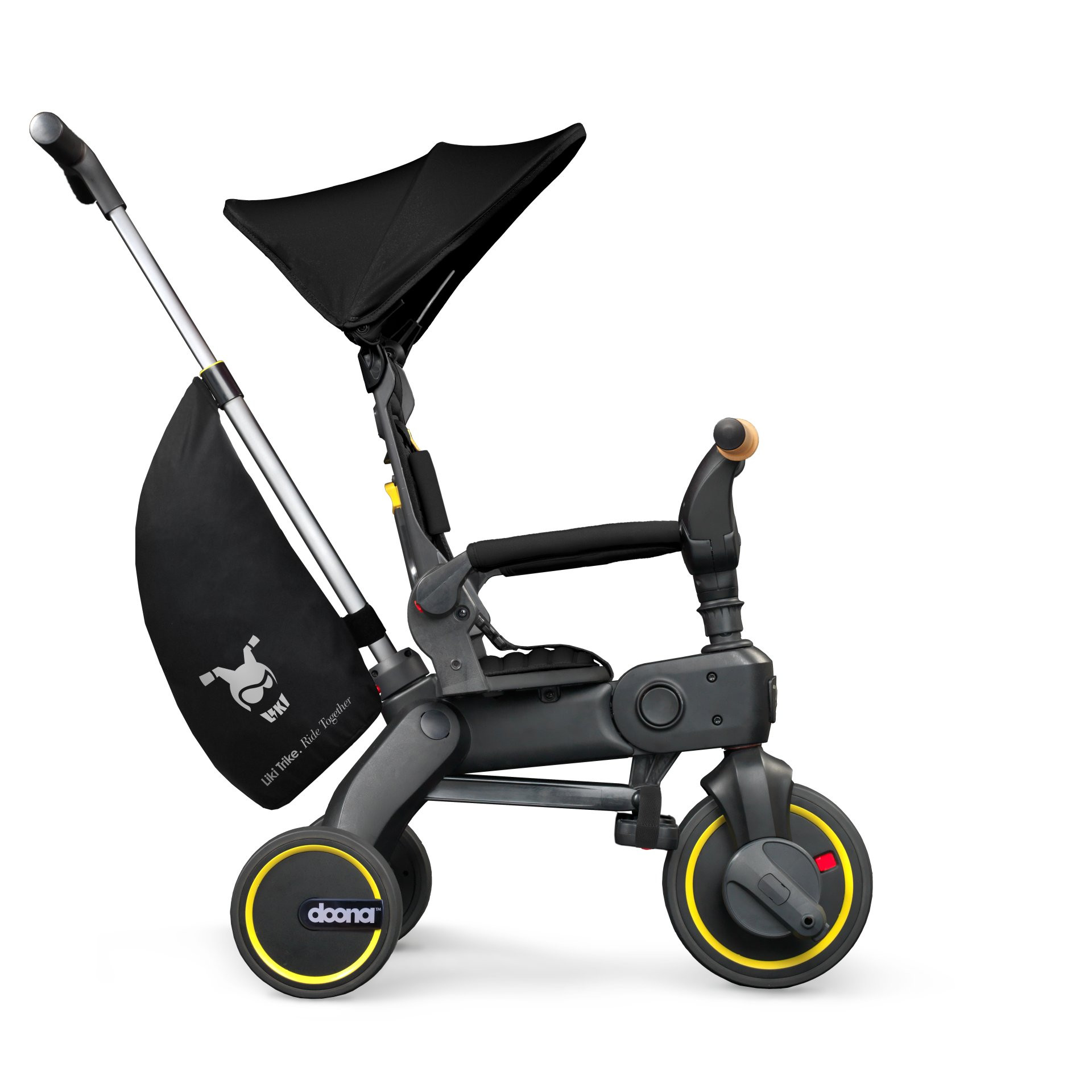 Tricicleta Doona Liki Trike S5 Nitro Black